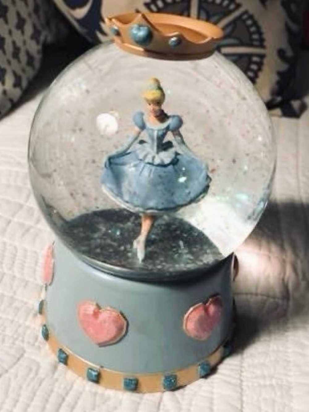 Disney Ballet Cinderella Glitter Globe “Swan Lake”